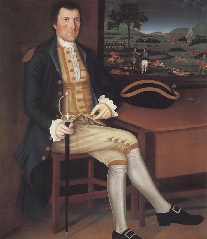 Chandler Winthrop Captaint Samuel Chandler oil painting image